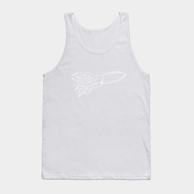 Squid Army Pen Tank Top by Dirtbath